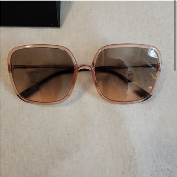 DIOR SoStellaire1 Translucent Pink Square Sunglasses - Picture 10 of 11